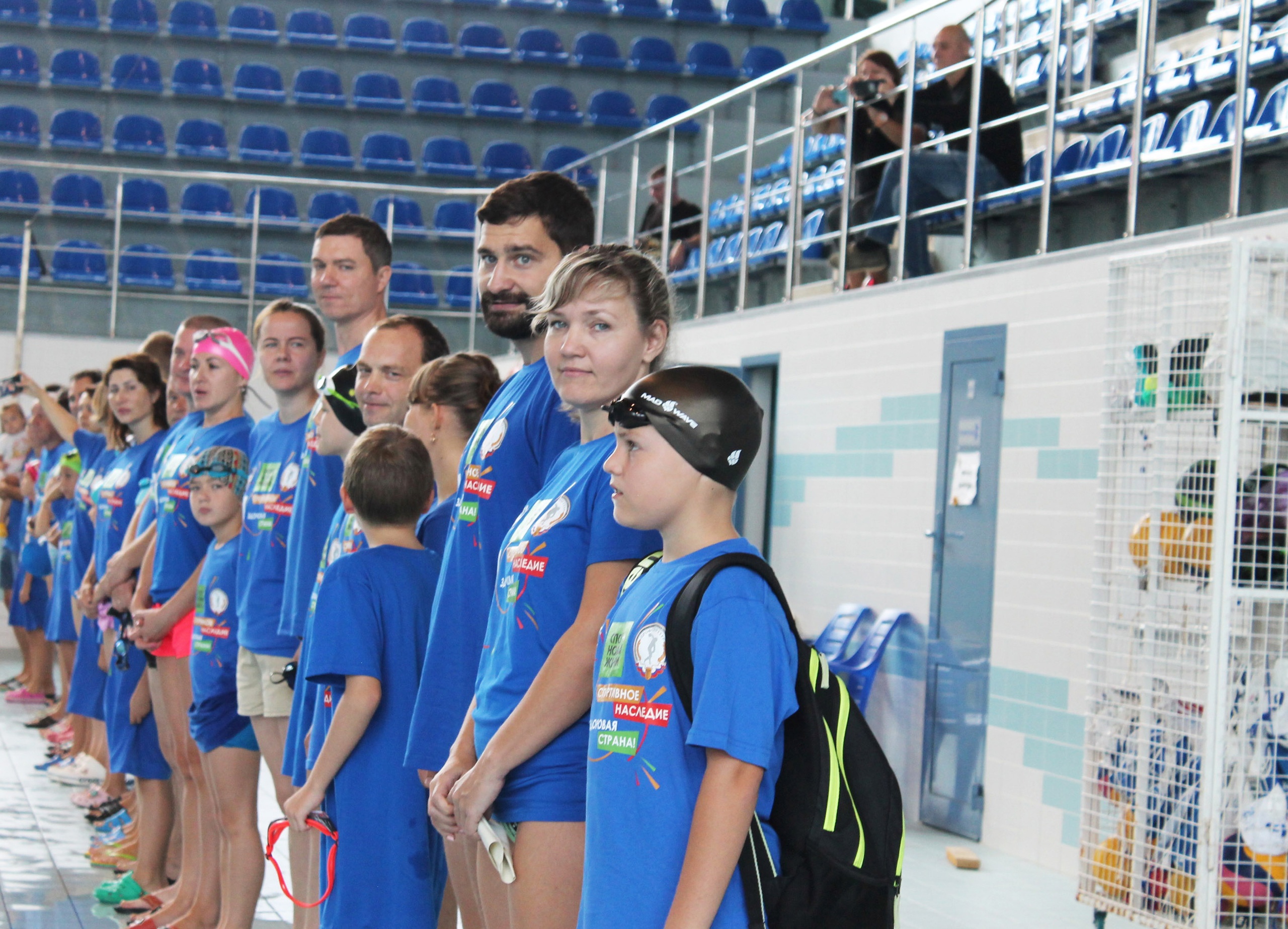 В Астраханской области в рамках II этапа Всероссийского проекта «Спортивное наследие – здоровая страна!» состоялись командные эстафеты по плаванию